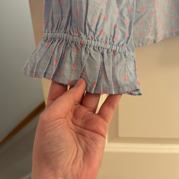 J. Crew Factory Long Sleeve Ruffle Top - Picture 3 of 7